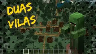 COMO NASCER EM DUAS VILAS NO MINECRAFT!!!?( MINECRAFT PE)