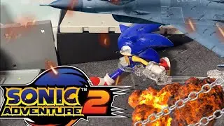 Sonic Adventure 2 Metal Harbor (Sonic Stop motion)