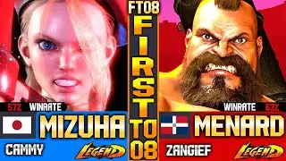 SF6 [FT08] Zangief (MenaRD Vs Mizuha) Cammy ▰ High Level