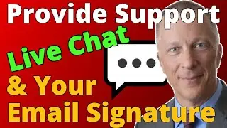 Simple, reliable way to add Provide Support Live Chat link to Email
