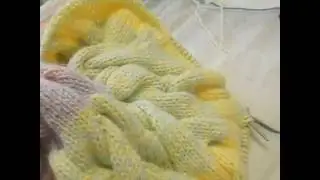 Кардиган Лало единым полотном.Вязание спицами. Часть 2.