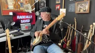 Radically Saved with my Cigar Box Guitar