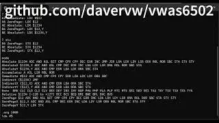 6502 Interactive Assembler Part One - Cross-Assembler in C#