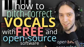 How to pitch correct vocals with Free Software on Linux (x42-Autotune in Ardour)