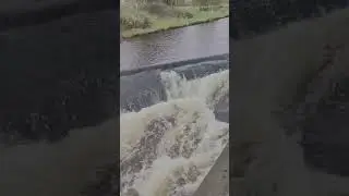 Rio quase sem agua, imaginem quando vai cheio.