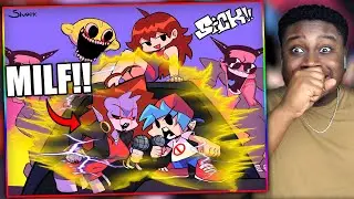 FUNKY ANIME RAP BATTLE! | Friday Night Funkin' ANIME DUEL Reaction!