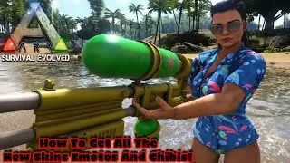 Summer Bash 2020 Ark Survival Evolved (How To Get The New Skins Emotes And Chibis!)
