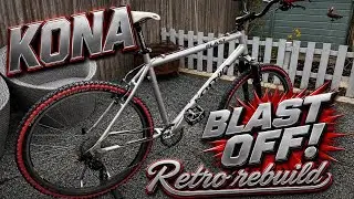 Retro 2001 Kona Blast Hardtail Mountain Bike Restoration