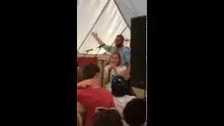 Rockaoke at Standon Calling. My Girl brought the house down!