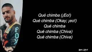 Maluma - Qué Chimba LETRA