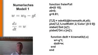 Kinematik 9: Bewegungen unter Schwerkrafteinfluss