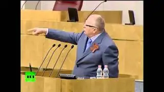 Эмоциональная речь Жириновского