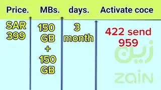 Zain new internet offers 2024 weekly Monthly | Zain internet Offers