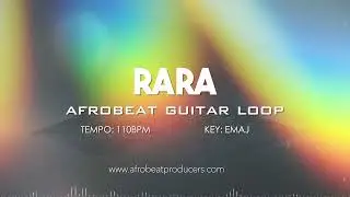 FREE DOWNLOAD Afrobeat Guitar Loop No Drums 100% Royalty Free | Afro Pop Guitar Sample | 