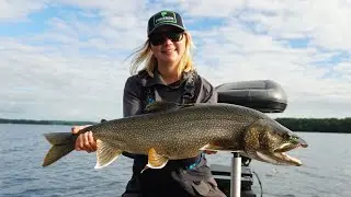 Jigging for Lake Trout with Swimbaits! (Ontario)