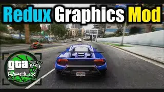 🤩 install Redux Graphics Mod 😱 how to get Ultra Realistic graphics in GTA 5‼️