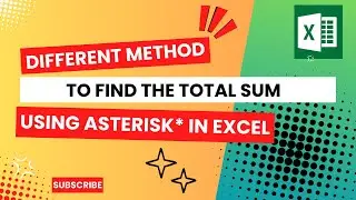 Different methods to find the total sum of a particular product in Excel| Exceltips