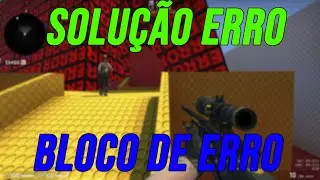 COMO RESOLVER BLOCO DE ERRO GIGANTE (CS:GO)