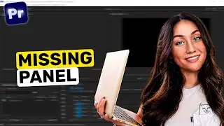 How to fix missing panel in premiere pro