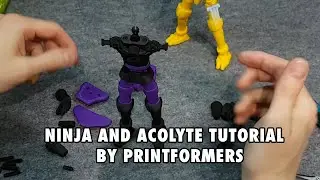 3D Printed Acolyte and Ninja build tutorial by Printformers