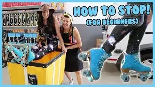 How to Stop on Roller Skates for Beginners