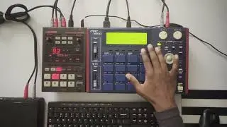 Boss SP-202 beat (using MPC 1000 MIDI sequencer) | phdirac