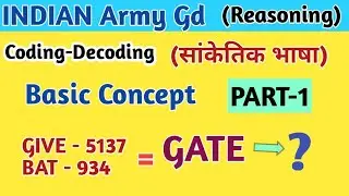 Coding-Decoding Reasoning || Coding-Decoding Reasoning Basic Concept || by VK MATH.