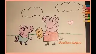 Aprende a dibujar a Peppa Pig fácil