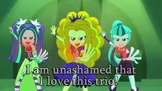 MLP: Dazzlings Acapella Scene