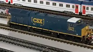 n scale model trains,. scaletrains.com csx diesel sonud locomitives, first look, ilk açılış ve test