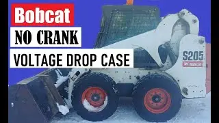 Skid steer Won't Turn Over!? Bobcat NO CRANK case. Easy Troubleshooting.