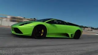 Throwing a Murcielago around a corner | Assetto Corsa