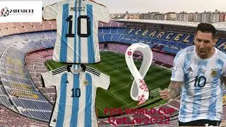Unboxing du maillot de l’argentine pour la coupe du monde floqué Messi 🤩 | 24fcstore