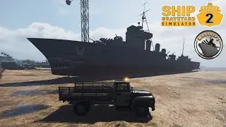 Second Warship Amps Up A Bit ~ Ship Graveyard Simulator 2
