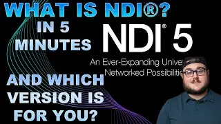 NDI® And You, A Five Minute Overview of NDI® and NDI | HX®