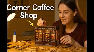 Decouverte de la maison miniature corner coffee shop