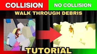 Unreal Engine 5 – Let Players Walk Through Chaos Fracture Debris (Fix Collision Blocking)