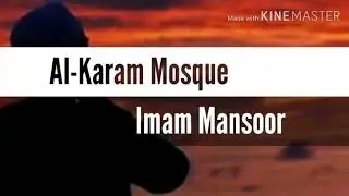 JAMIA AL KARAM GRADUATE - Imam Mansoor Mahmood - Beautiful Reminder - Effect of Azaan