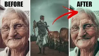 The Fastest Way to Color Grade in Photoshop! 2023 NEW METHOD