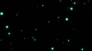 Circle Blue Particle Overlay ( for editing )