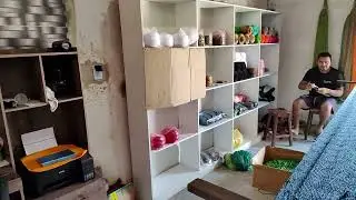 produção das cordas a confecção das redes.