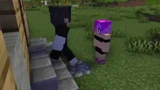 Giantess growth minecraft animation #14