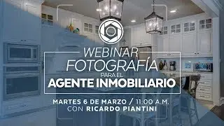 Webinar | Fotografía para el Agente Inmobiliario