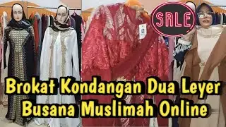 Fashion Woman 2023 • Santi Collection • Gamis Syari #fashionmurah #busanamuslimah