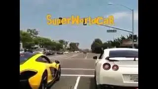 Очень мощная мащина Nissan GT-R