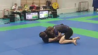 Imatra NoGi Open Cup 2020 Värivyöt under 79 5 quarterFinal Sergeev Vitalii   Antti Toiviainen