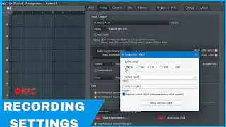 How To quick Record ⏺️ Audio in FL studio 🎙️