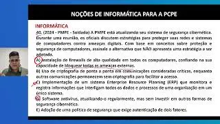 Recursos para a prova de Informática da PMPE 2024 - Modelo de recurso (Instituto AOCP)