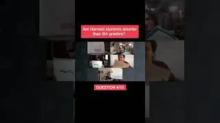 Are Harvard students smarter than 5th graders? Q4 #shorts