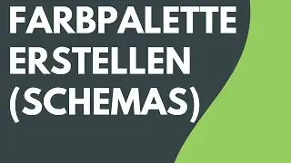 Camtasia: Farbpaletten anlegen und verwalten (Schemas)